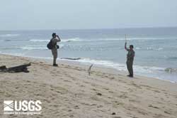 Photo, surveying topography