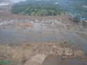 photo of coast of Sumatra taken from a helicopter, see caption below