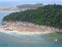 photo of coast of Sumatra taken from a helicopter, see caption below