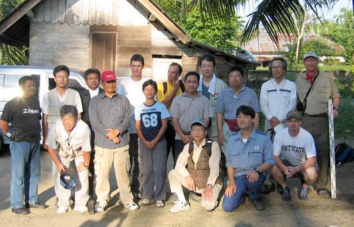 Photo of Sumatra International Tsunami Survey Team